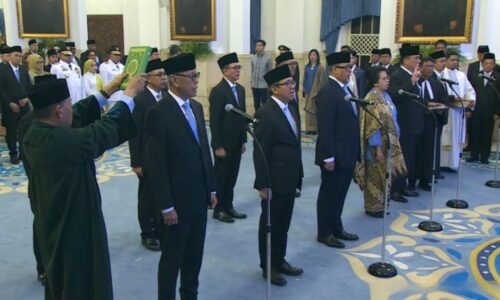 Presiden Prabowo Lantik 10 Dubes LBBP dan 1 Wakil Dubes Baru