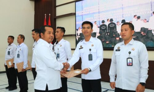 Delapan Pegawai Lapas Banyuwangi Dianugerahi Penghargaan Prestisius dari Menteri Imipas di Banyuwangi