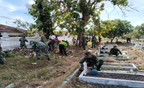 Jelang Hari Pahlawan 2025, Kodim 0825/Banyuwangi Bersihkan Makam Pahlawan: Wujud Nyata Penghormatan pada Pejuang Bangsa di Banyuwangi
