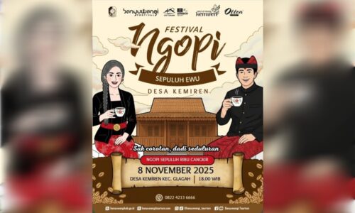 Festival ‘Ngopi Sepuluh Ewu’, Cerminan Simbol Keramahtamahan Masyarakat Adat Suku Osing di Banyuwangi