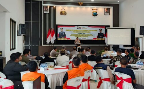 Perkuat Peran Pokdar Kamtibmas, Polresta Banyuwangi Gelar Pembinaan Humanis dan Kolaboratif di Banyuwangi