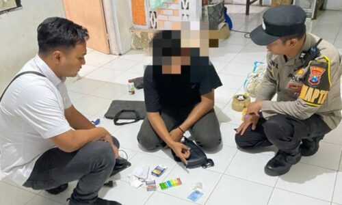 Respon Cepat Layanan 110 Polresta Banyuwangi, Berhasil Gagalkan Peredaran Pil Terlarang di Banyuwangi