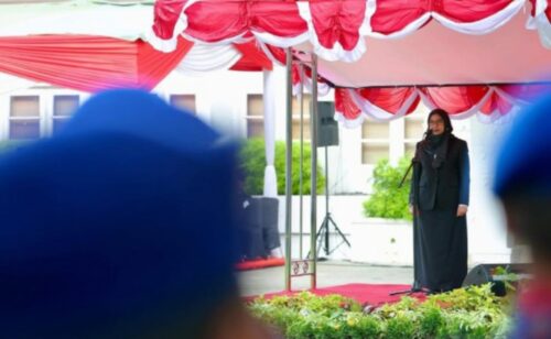 Dipimpin Bupati Ipuk, Upacara Hari Pahlawan 2025 di Banyuwangi Berlangsung Khidmat dan Penuh Makna di Banyuwangi