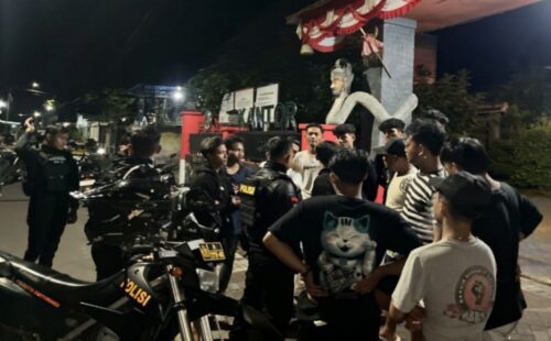Dalam Satu Malam, Polresta Banyuwangi Bubarkan Balap Liar dan Gagalkan Tawuran Antarpemuda di Banyuwangi