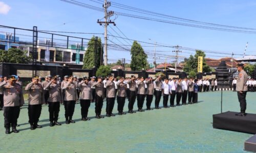 Wakapolresta Banyuwangi Tekankan Evaluasi Kinerja, Penguatan Preventif, dan Kesiapan Operasi Nataru di Banyuwangi