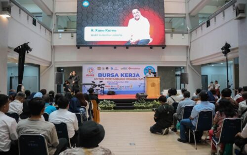 Wagub Rano Buka Bursa Kerja bagi Penyandang Disabilitas di Untar: 14 Perusahaan Sediakan 100 Lowongan