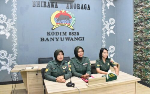 Wujudkan Prajurit Tangguh dan Beretika, Kowad Kodim 0825/Banyuwangi Ikuti Rakorbin Terpusat 2025 di Banyuwangi