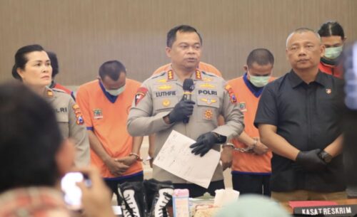 Polrestabes Surabaya Ungkap Dua Kasus Pencurian Kabel, Lima Tersangka Diringkus dan Satu DPO