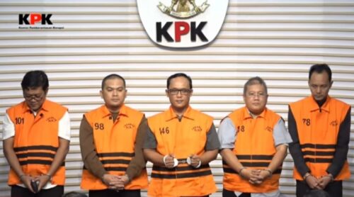 KPK Tetapkan Bupati Lampung Tengah Tersangka Gratifikasi Tahun Anggaran 2025