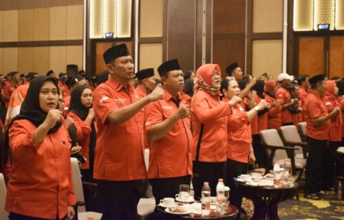 Sosialisasikan Peraturan Partai Nomor 1/2025, PDI Perjuangan Banyuwangi Konsolidasi Internal Bersama Ranting dan PAC di Banyuwangi