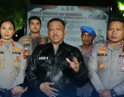Kakorlantas Polri Kunjungi Polres Jembrana Bali, Pastikan Kesiapan Pengamanan Nataru  di Banyuwangi