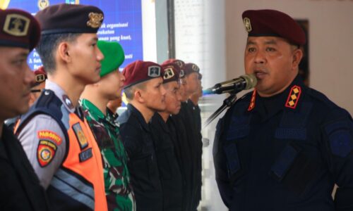 Antisipasi Gangguan Keamanan Nataru, Lapas Banyuwangi Gelar Apel Siaga Libatkan TNI–Polri di Banyuwangi