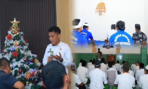 Sambut Tahun 2026, Lapas Banyuwangi Gelar Doa Lintas Agama Bersama Warga Binaan di Banyuwangi