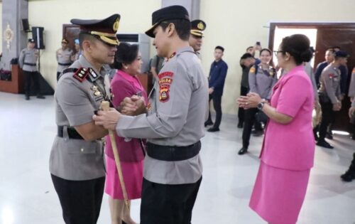 Kapolda Bali Lantik AKBP Joseph Edward sebagai Kapolres Badung, Tekankan Kinerja Presisi dan Adaptasi Wilayah