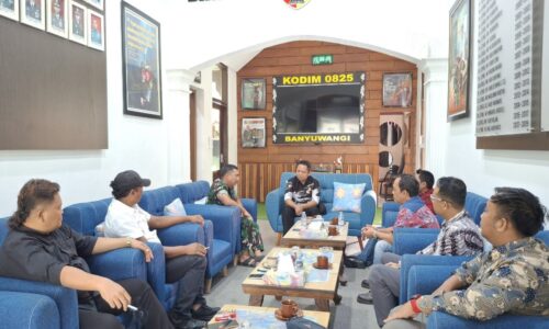 Perbakin Tingkatkan Sinergi dengan Kodim 0825/Banyuwani, Dandim Pastikan Dukug Pembinaan Atlet Menembak di Banyuwangi