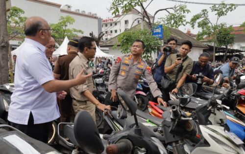 Polrestabes Surabaya Kembalikan 1.050 Motor Hasil Ungkap Curanmor kepada Pemilik Lewat Bazar Ranmor