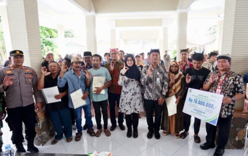 Program SeHAT, Ratusan Nelayan Kecamatan Muncar Kini Miliki Sertifikat Tanah di Banyuwangi