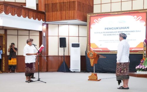 Gubernur Koster Kukuhkan Kepala BPKP Bali, Tri Wibowo Siap Perkuat Tata Kelola Daerah