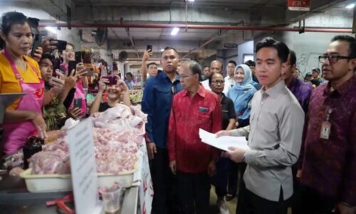 Wapres Gibran Tinjau Pasar Badung: Pastikan Harga Stabil dan Dorong Digitalisasi Transaksi Non Tunai