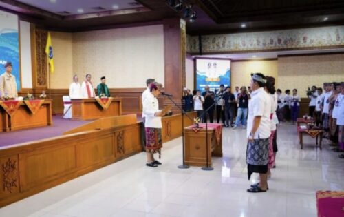Bupati Badung Lantik 234 Pejabat, Tegaskan Penguatan Kinerja dan Reformasi Birokrasi
