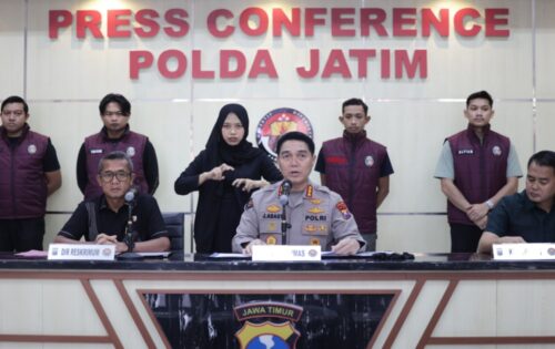 Polda Jatim Bongkar Peredaran Bahan Peledak Ilegal di Surabaya