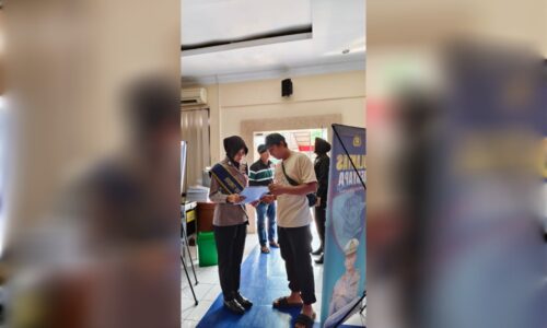 Polantas Menyapa, Samsat Teratai Jember Berikan Layanan Cepat, ramah, dan Mudah di Jember