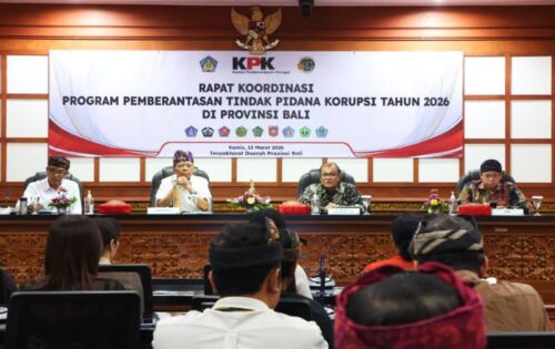Rakor Pemberantasan Tipikor, Gubernur Koster Tegaskan Punya Cara Jitu Awasi Jajaran