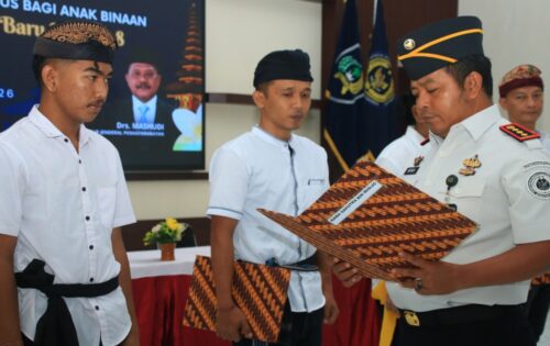 Kado Nyepi Tahun Baru Saka 1948: Lima Narapidana Hindu di Lapas Kelas IIA Banyuwangi Dapat Remisi Khusus di