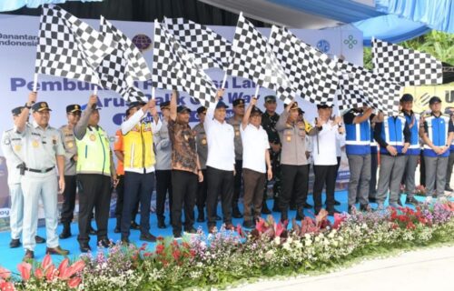 Penerapan One Way Arus Balik Lebaran 2026 Resmi Dibuka, Gubernur Jateng: Jangan Terburu-buru