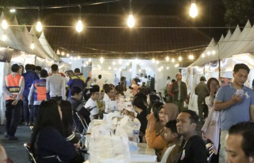 Pasar Takjil Ramadan Jateng Dibuka, 61 Stan UMKM Kebanjiran Pengunjung