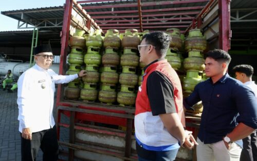 Cegah Kelangkaan, Wabup Banyuwangi Sidak Agen Elpiji Bersubsidi di Banyuwangi