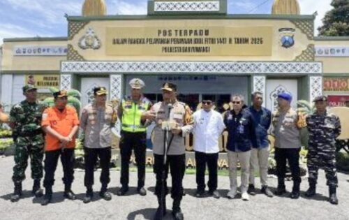 Jelang Penutupan Penyeberangan Perayaan Nyepi, Kapolda Jatim Tinjau Arus Mudik di Pelabuhan Ketapang di Banyuwangi