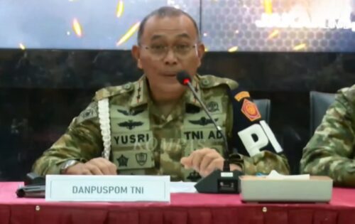 Puspom TNI Amankan Empat Terduga Pelaku Penyiram Air Keras Aktivis KontraS Andrie Yunus