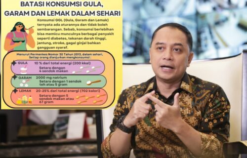 Cegah Hipertensi dan Diabetes, Pemkot Surabaya Batasi Konsumsi Gula, Garam, dan Lemak di Kantor dan Sekolah
