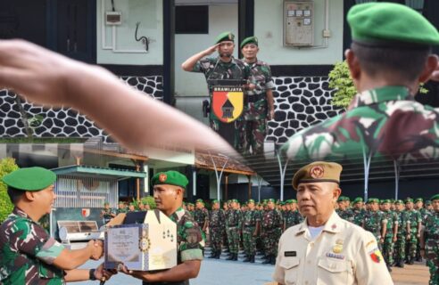 Dandim 0825/Banyuwangi Lepas Prajurit Cuti Lebaran: “Jaga Nama Baik TNI AD” di Banyuwangi