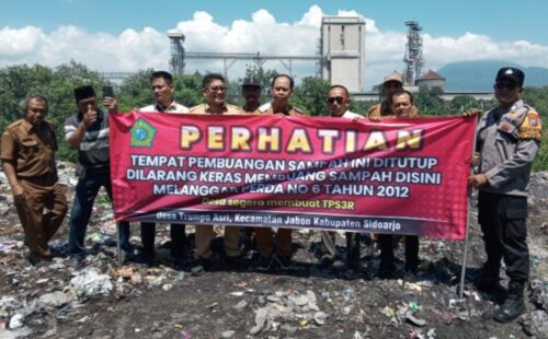 DLHK Sidoarjo Tutup TPA Liar di Trompoasri Usai Sidak Temukan Sampah Industri
