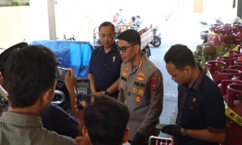 Polresta Banyuwangi Ungkap Dua Kasus Pengoplosan LPG, Kerugian Negara Capai Ratusan Juta di Banyuwangi