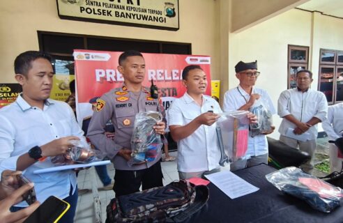 Polresta Banyuwangi Ungkap Pencurian Ratusan Meteran PUDAM, Satu Pelaku Ditangkap di Banyuwangi