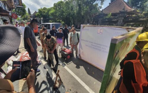 Pemkab Gianyar-APJATEL Groundbreaking Penurunan Kabel di Ubud, Wujudkan Kota lebih Rapi dan Estetis