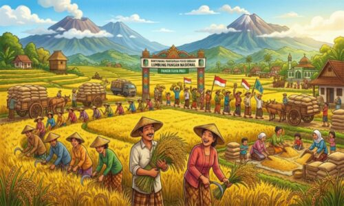 Banyuwangi Mantapkan Posisi sebagai Lumbung Pangan Nasional, Panen Raya Padi MT1 Capai 160 Ribu Ton di Banyuwangi