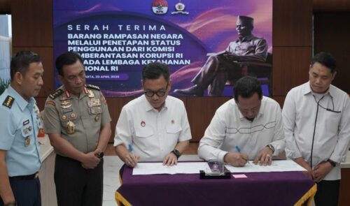 KPK Serahkan Aset Rampasan Rp3,52 Miliar ke Lemhannas, Tegaskan Optimalisasi Asset Recovery