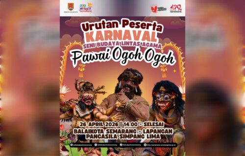 Kota Semarang Akan Gelar Pawai Ogoh-Ogoh, Libatkan Komunitas Seni Budaya dari Berbagai Daerah