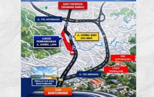 Jalan Gombel Lama Ditutup, Pemkot Semarang Terapkan Rekayasa Lalu Lintas Selama Tujuh Bulan