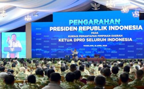 Presiden Prabowo Beri Arahan kepada Ketua DPRD se-Indonesia dalam KPPD 2026 di Akmil Magelang
