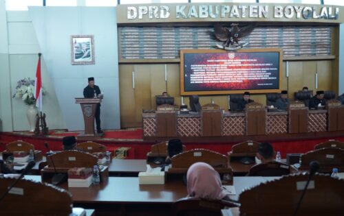 DPRD Boyolali Gelar Rapat Paripurna Bahas Dua Ranperda Usulan Bupati dan Satu Ranperda Inisiatif