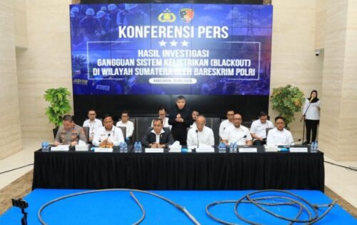 Bareskrim Polri-PLN Sampaikan Hasil Investigasi Awal Blackout Sumatera: Tidak Ada Unsur Sabotase