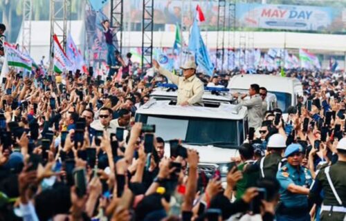 Hadiri Peringatan Hari Buruh Internasional di Monas, Presiden Prabowo Tegaskan Komitmen Bela Kepentingan Rakyat