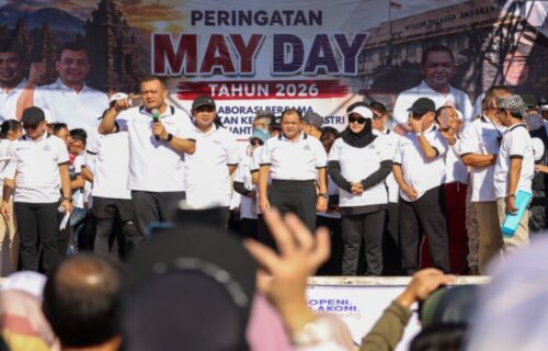 Peringatan Hari Buruh 2026, Gubernur Luthfi Sebut Buruh Adalah Pahlawan Ekonomi