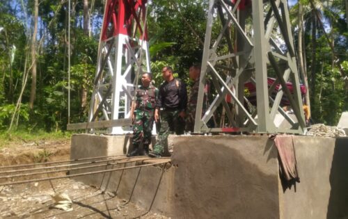 Jelang Kunjungan Danrem 083/Bdj, Dandim 0825/Banyuwangi Tinjau Dua Proyek Strategis di Songgon di Banyuwangi