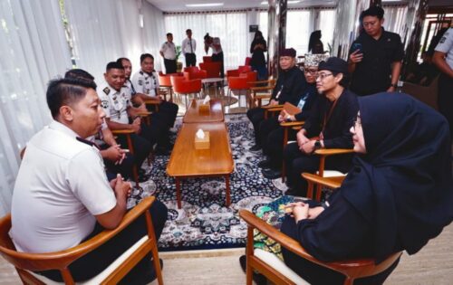 Perkuat Sinergi Antarinstansi, Kalapas Banyuwangi Silaturahmi ke Bupati Ipuk di Banyuwangi
